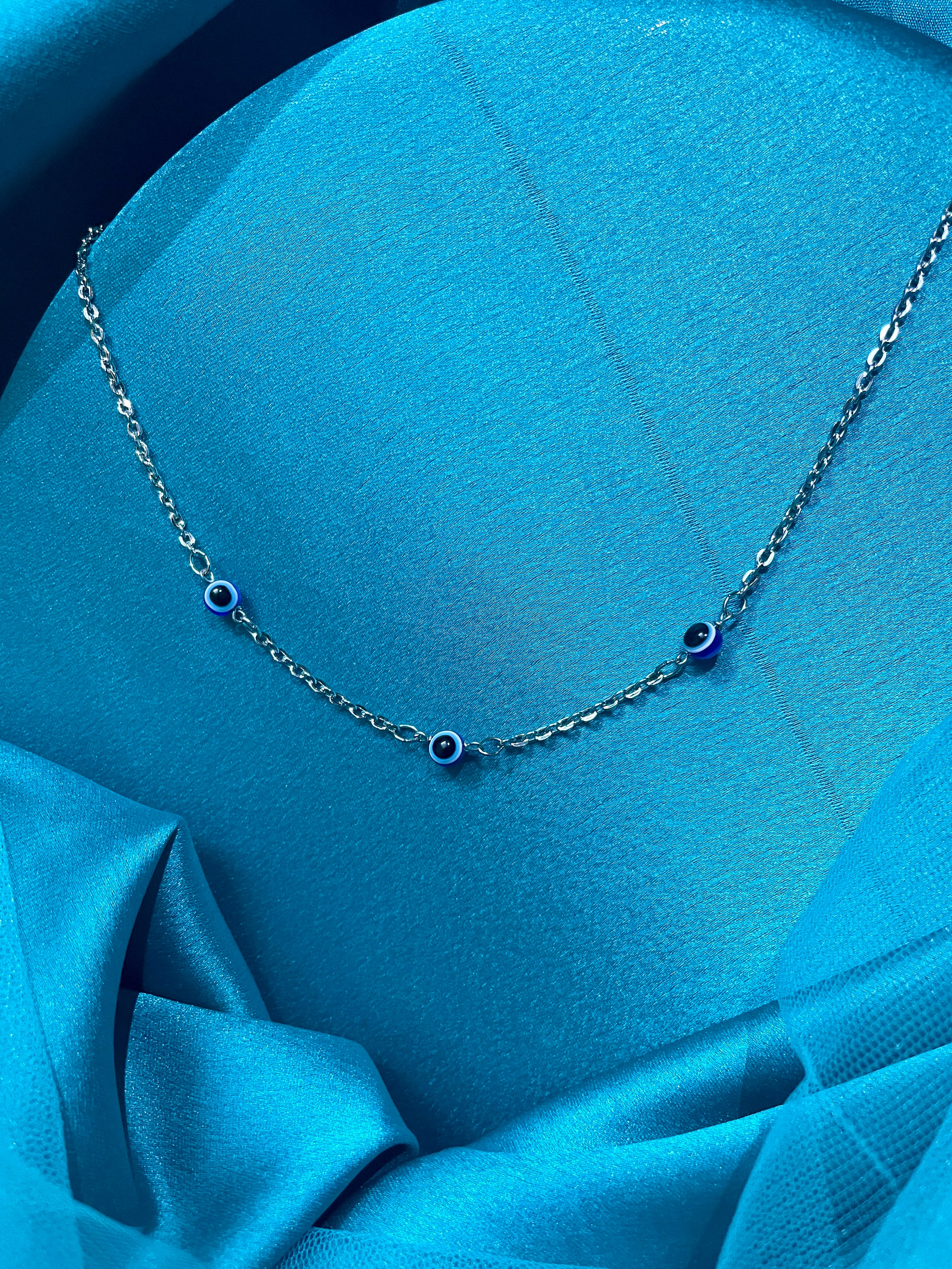 Silver evileye
