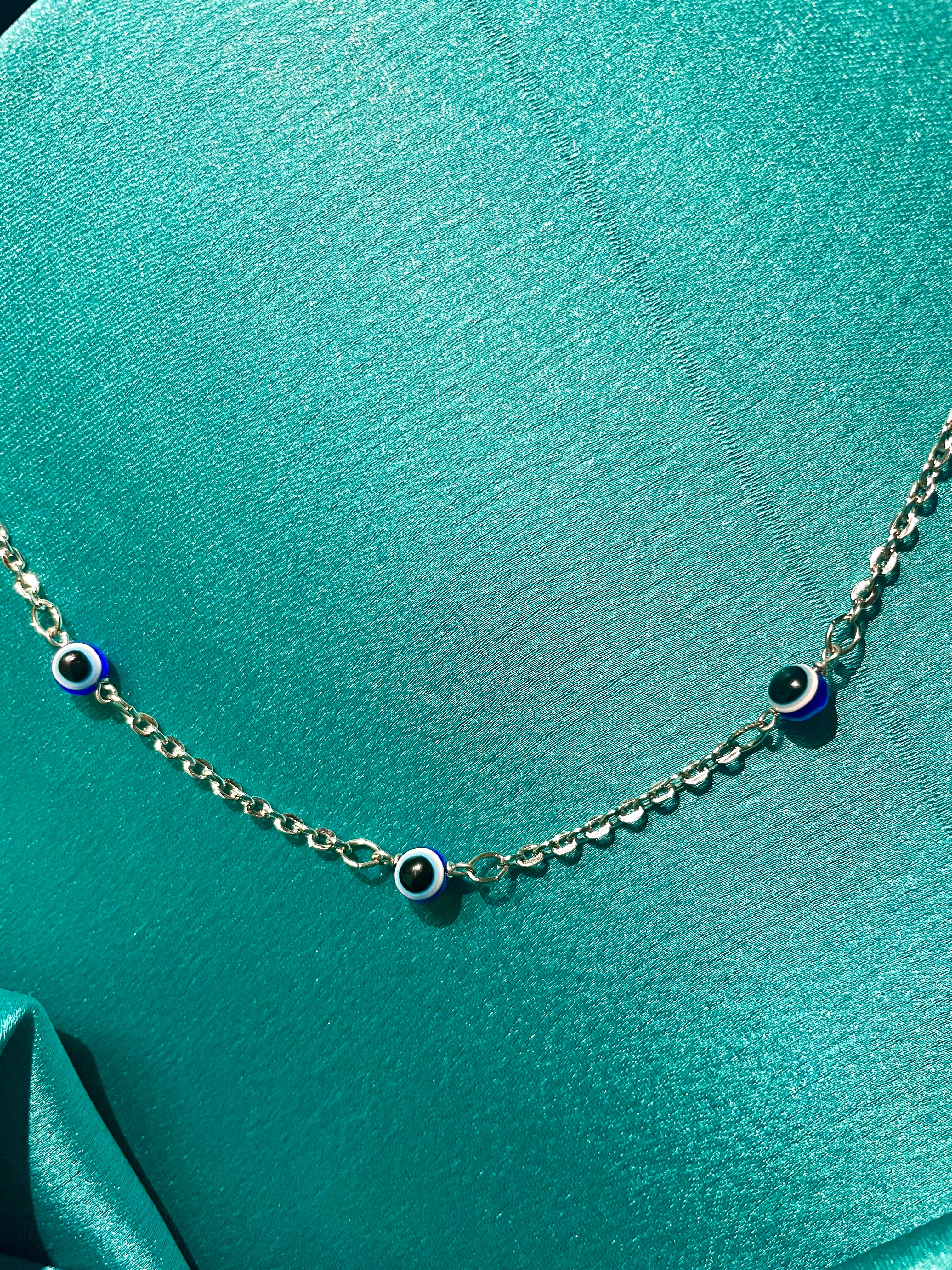 Silver evileye